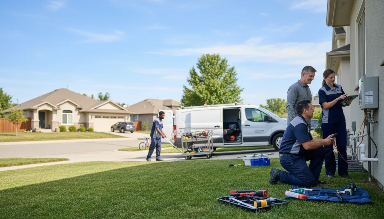 Tankless water heater service in Red Lion, PA